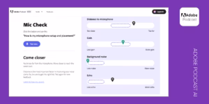 Adobe Podcast AI